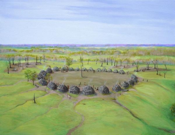 Fox Farm Site Early Village Circa 1300 AD